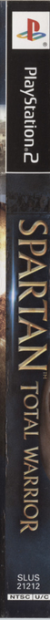 Spartan - Total Warrior — box-2D-side (US)