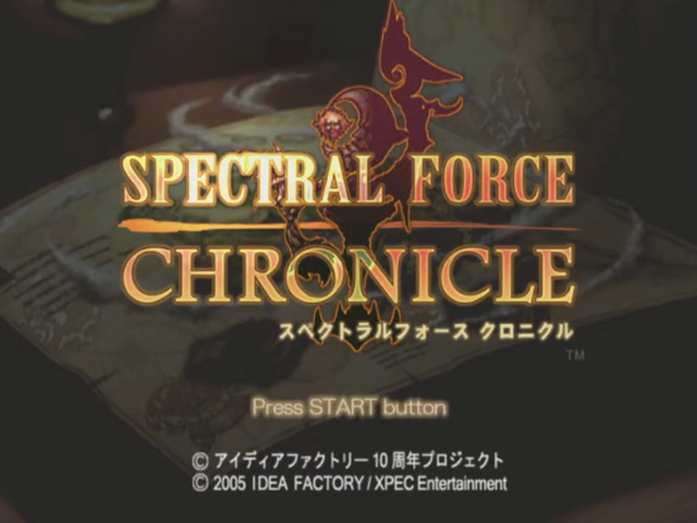 Spectral Force Chronicle — sstitle (JP)