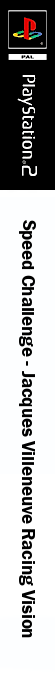 Speed Challenge - Jacques Villeneuve Racing Vision — box-2D-side (DE)