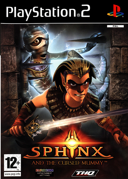 Sphinx and the Cursed Mummy — box-2D (EU)