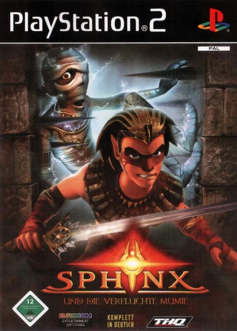 Sphinx and the Cursed Mummy — box-2D (DE)