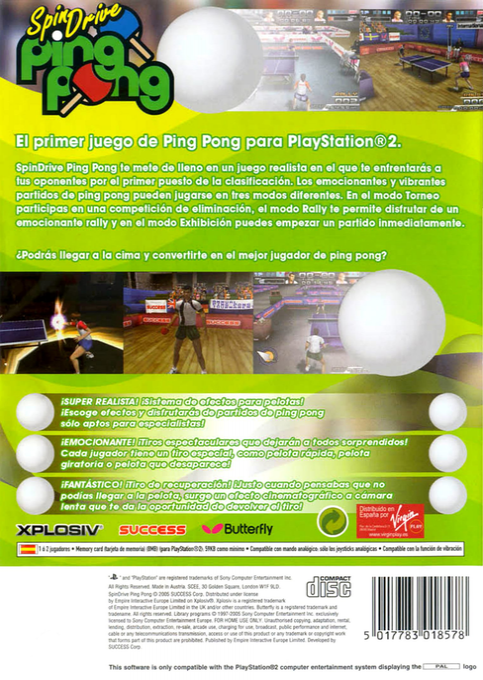 Spindrive Ping Pong — box-2D-back (SP)