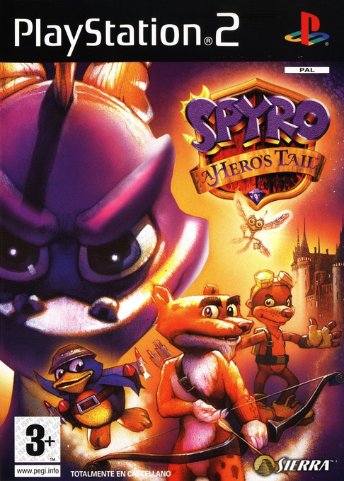 Spyro - A Hero's Tail — box-2D (SP)