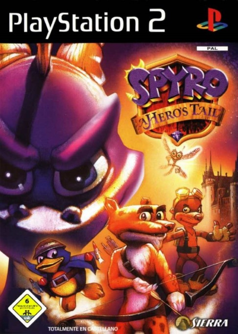 Spyro - A Hero's Tail — box-2D (DE)