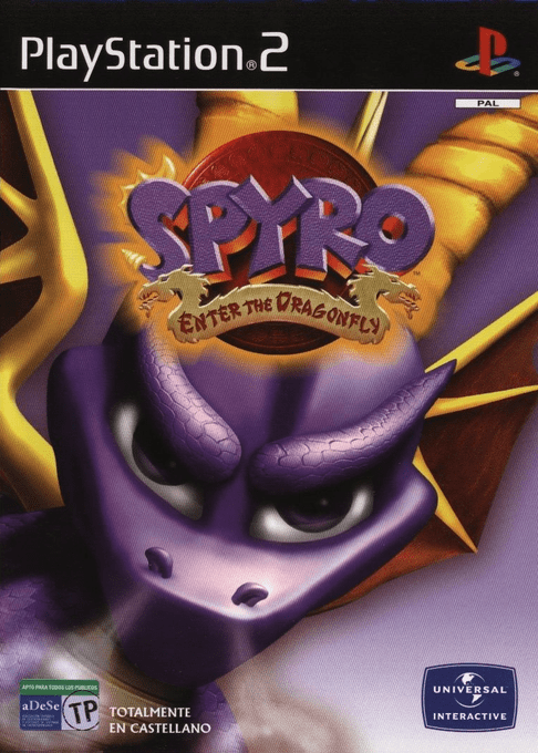Spyro - Enter The Dragonfly — box-2D (SP)