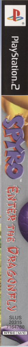 Spyro - Enter The Dragonfly — box-2D-side (US)