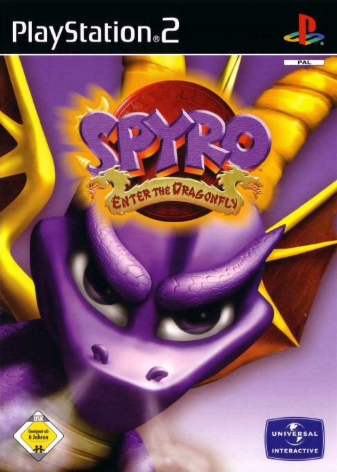 Spyro - Enter The Dragonfly — box-2D (DE)