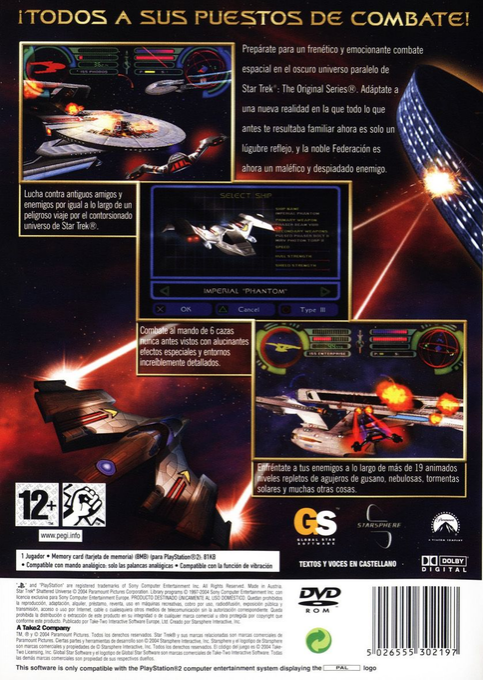 Star Trek - Shattered Universe — box-2D-back (SP)