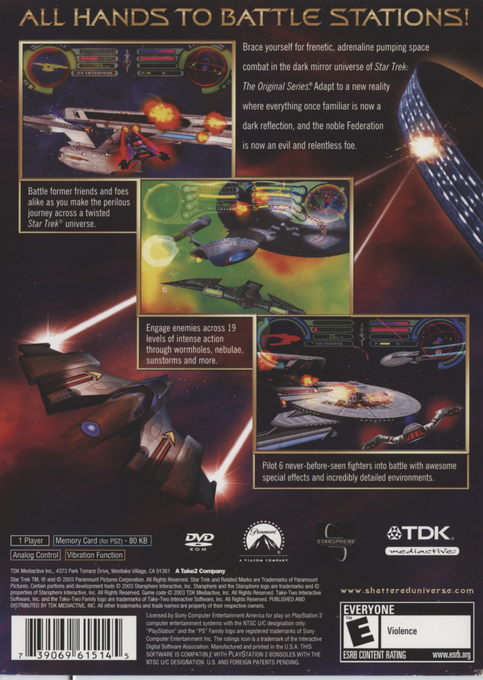 Star Trek - Shattered Universe — box-2D-back (US)