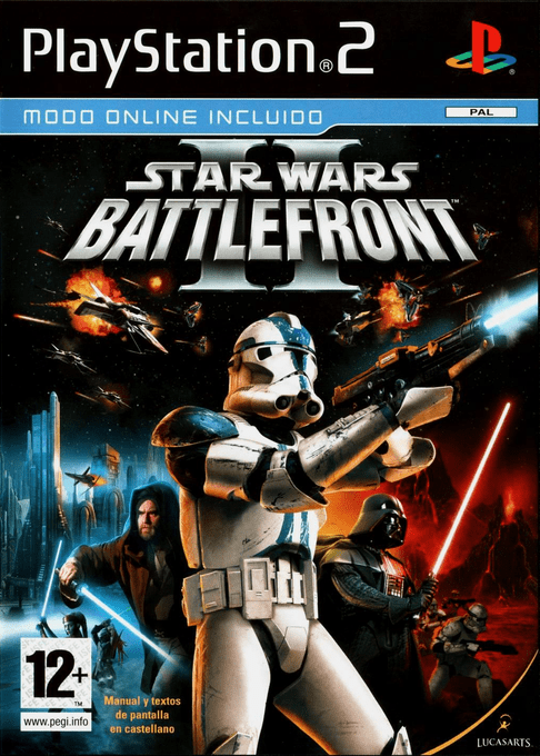 Star Wars Battlefront 2 — box-2D (SP)