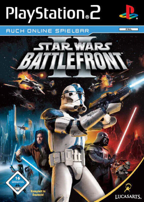 Star Wars Battlefront 2 — box-2D (DE)