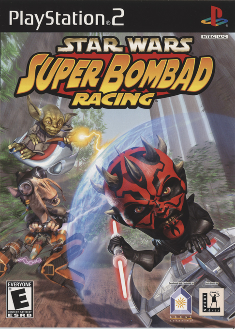 Star Wars - Super Bombad Racing box art