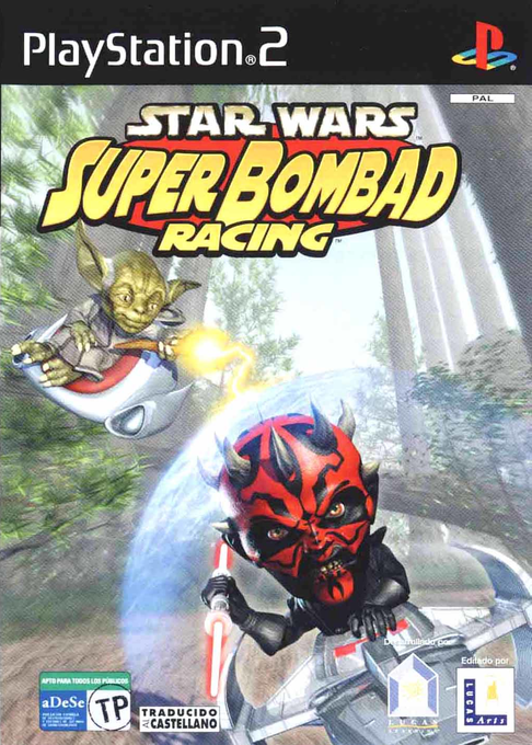 Star Wars - Super Bombad Racing — box-2D (SP)