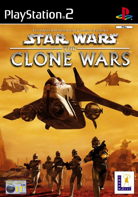 Star Wars - The Clone Wars — box-2D (EU)