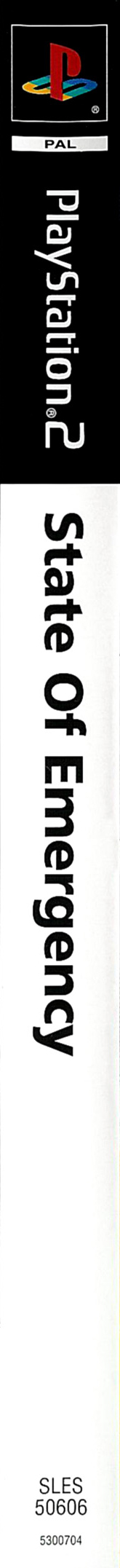 State Of Emergency — box-2D-side (DE)