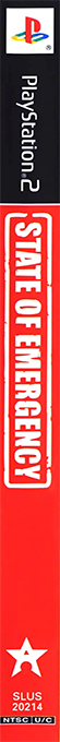 State Of Emergency — box-2D-side (US)