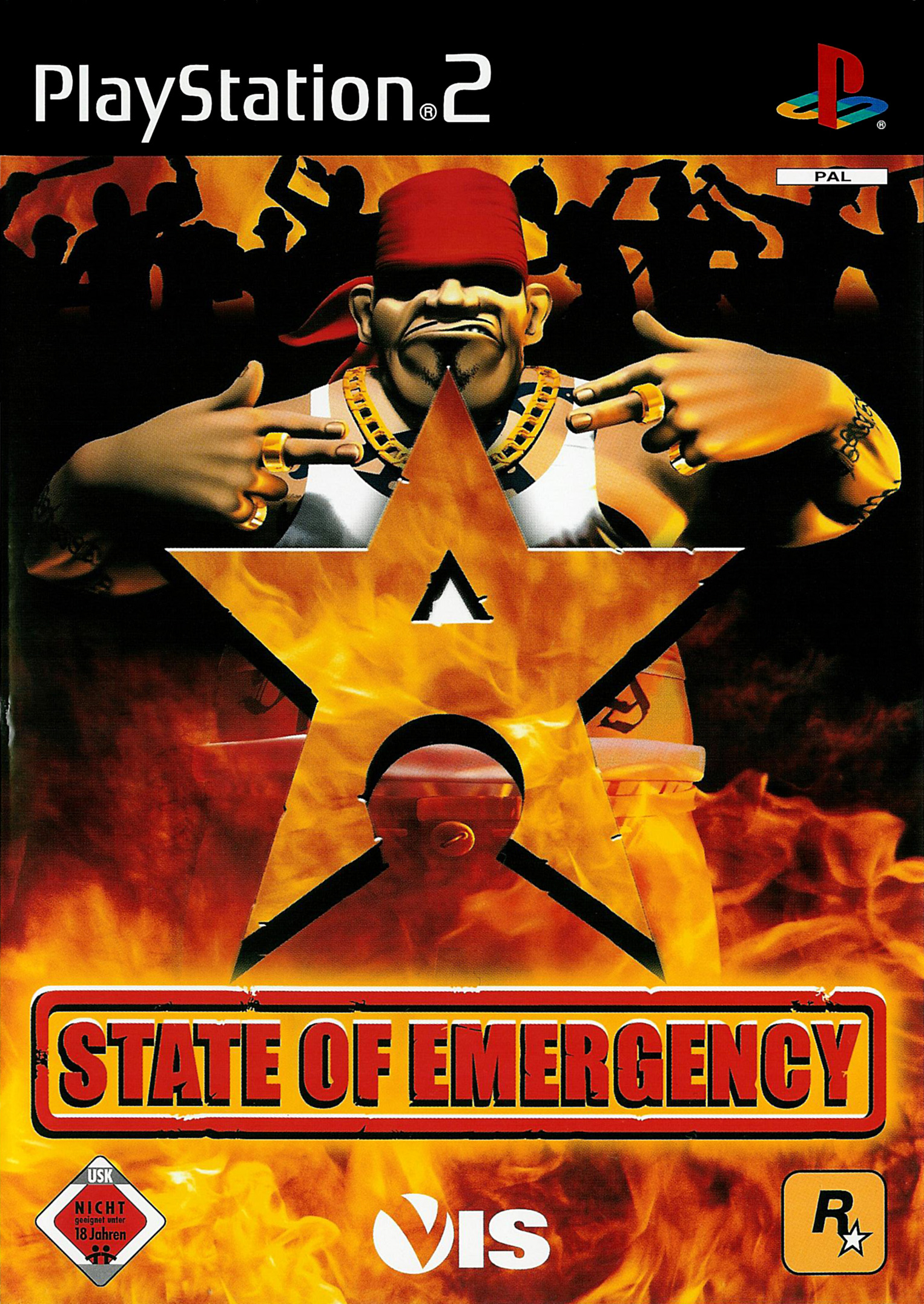 State Of Emergency — box-2D (DE)