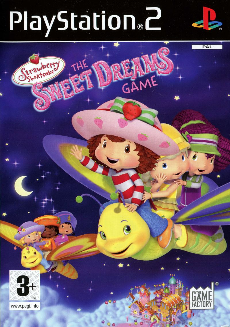 Strawberry Shortcake - The Sweet Dreams Game — box-2D (EU)