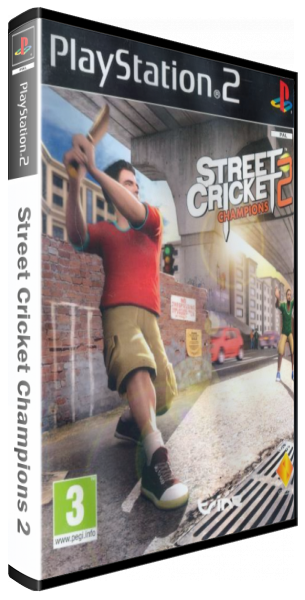 Street Cricket Champions 2 — box-3D (EU)
