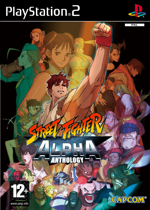 Street Fighter Alpha Anthology — box-2D (EU)