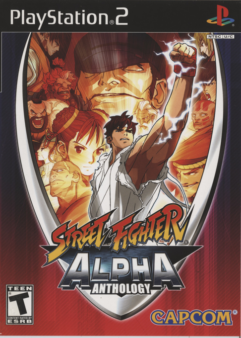 Street Fighter Alpha Anthology box art