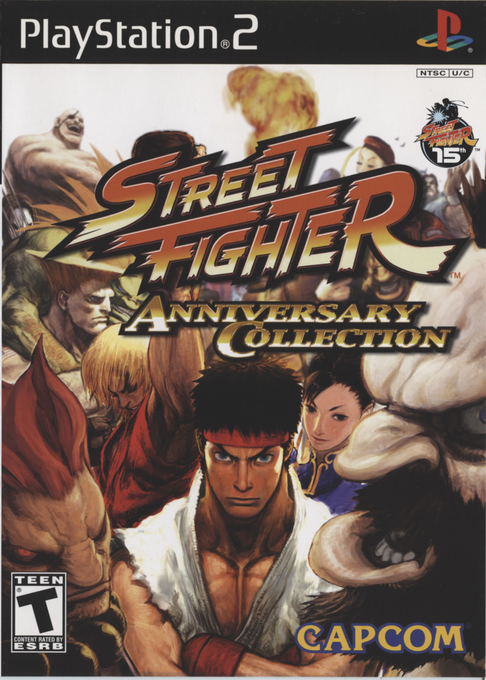 Street Fighter Anniversary Collection — box-2D (US)