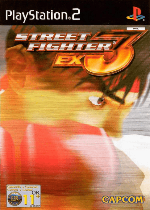 Street Fighter Ex3 — box-2D (EU)