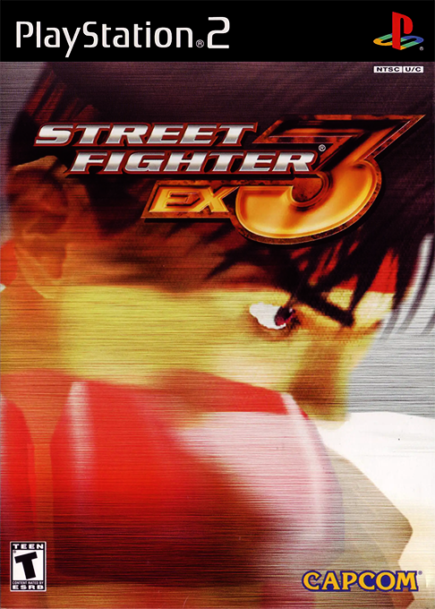 Street Fighter Ex3 box art