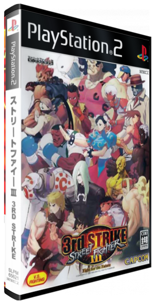 Street Fighter 3 3rd Strike - Fight For The Future — box-3D (JP)