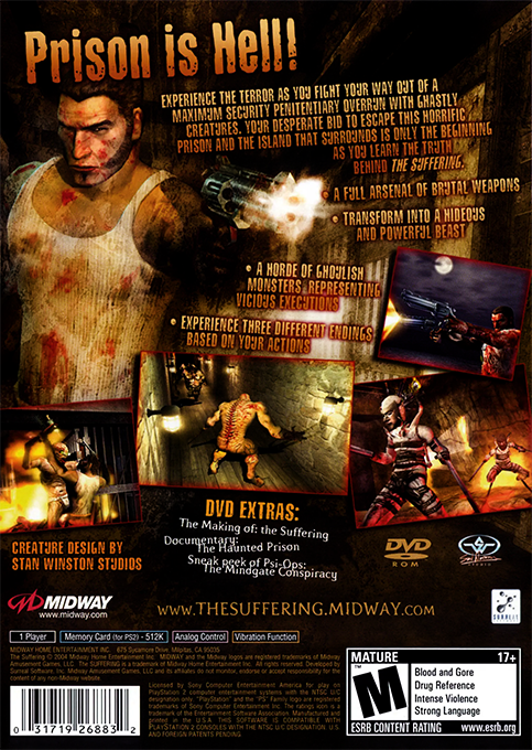 Suffering, The — box-2D-back (US)