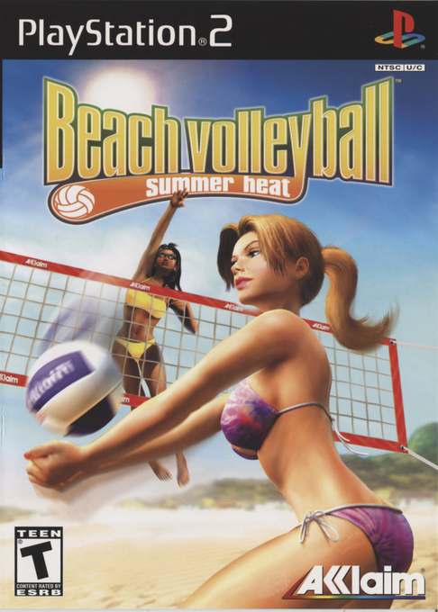 Summer Heat Beach Volleyball box art
