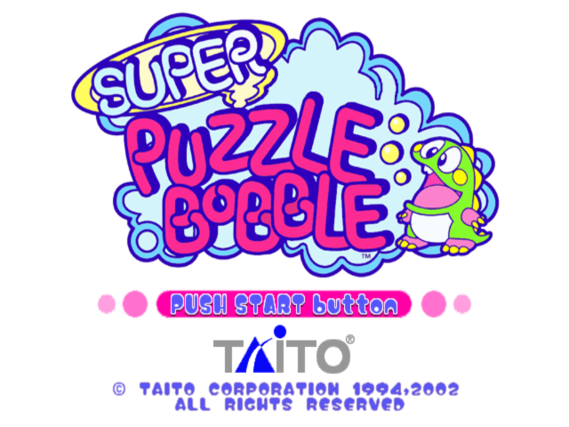 Super Puzzle Bobble Collection — sstitle (KR)