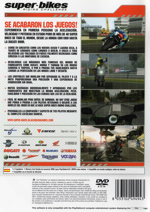 Super-bikes Riding Challenge — box-2D-back (SP)