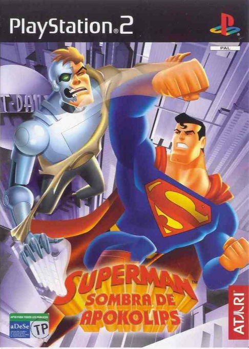 Superman - Shadow Of Apokolips — box-2D (SP)