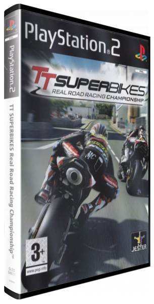 TT Superbikes - Real Road Racing Championship — box-3D (UK)