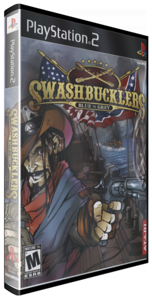 Swashbucklers - Blue Vs. Grey — box-3D (US)