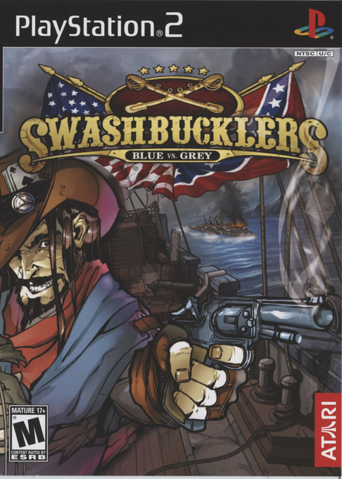 Swashbucklers - Blue Vs. Grey box art