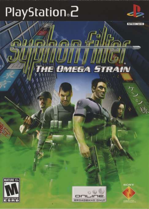 Syphon Filter - The Omega Strain box art