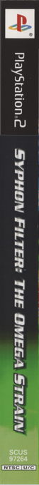 Syphon Filter - The Omega Strain — box-2D-side (US)