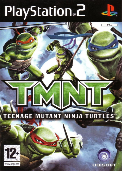TMNT - Teenage Mutant Ninja Turtles — box-2D (EU)