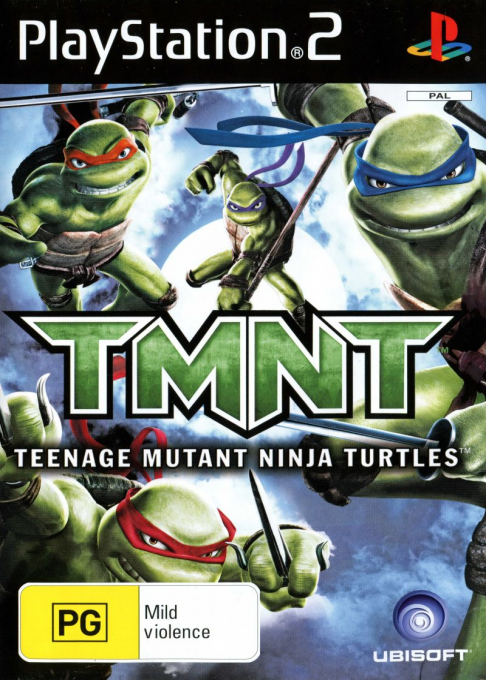 TMNT - Teenage Mutant Ninja Turtles — box-2D (AU)