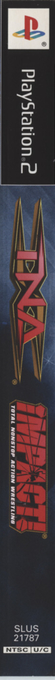 Tna Impact! — box-2D-side (US)