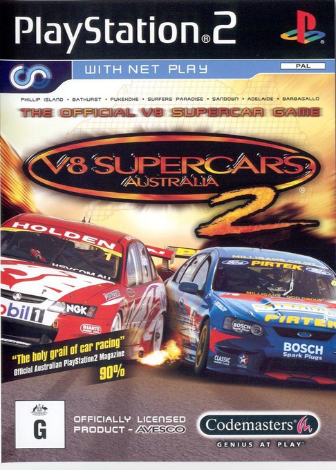 Toca Race Driver 2 - Ultimate Racing Simulator — box-2D (AU)