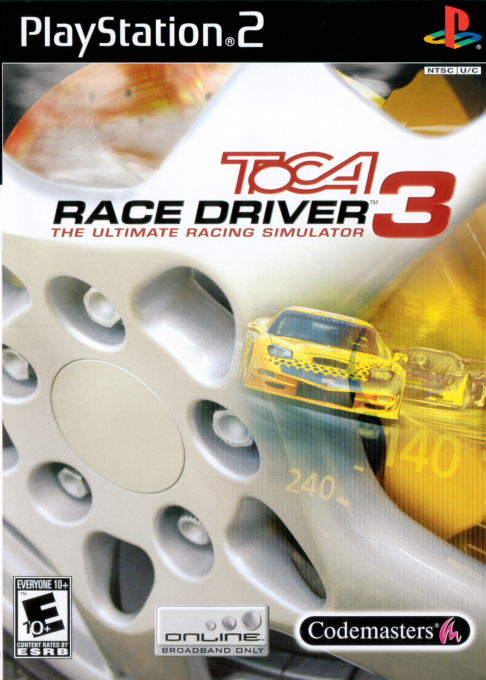 Toca Race Driver 3 box art