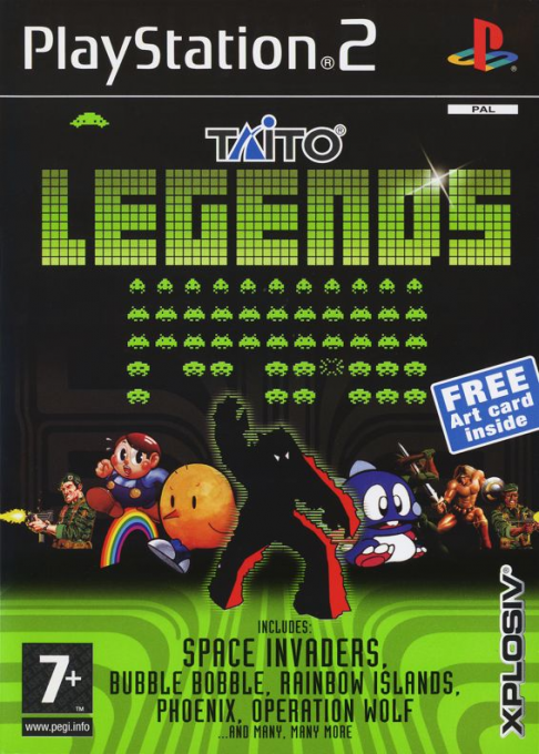 Taito Legends — box-2D (EU)
