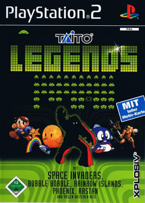 Taito Legends — box-2D (DE)