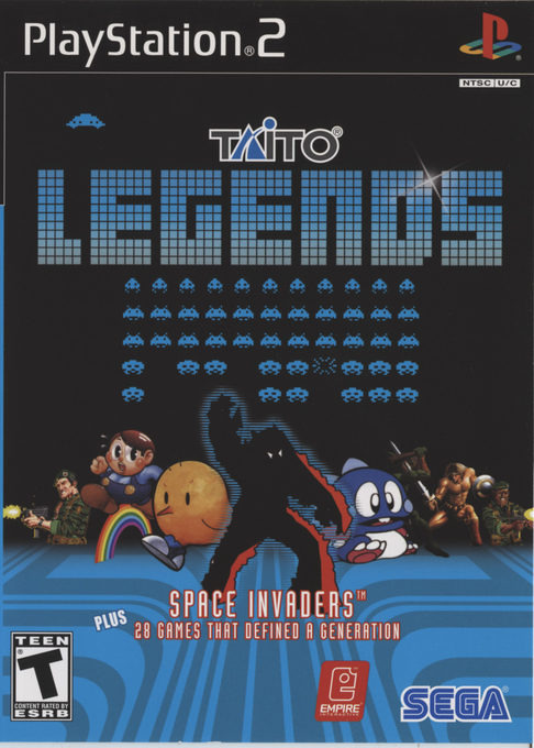Taito Legends box art