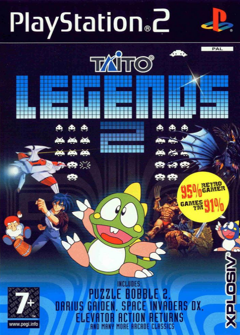 Taito Legends 2 — box-2D (EU)