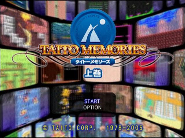Taito Memories - Joukan — sstitle (JP)
