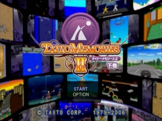 Taito Memories 2 - Gekan — sstitle (JP)